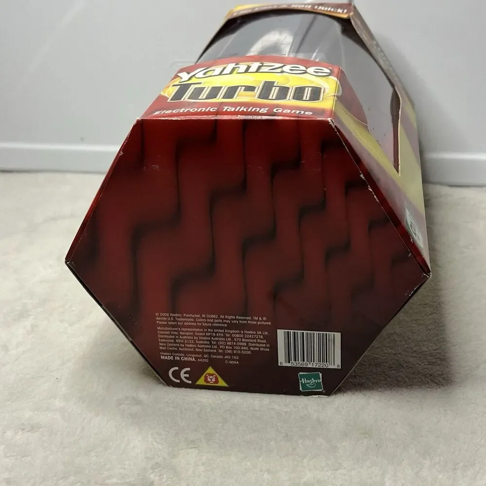 Yahtzee Turbo Electronic Talking Game 2006 Hasbro Parker Bros New Sealed NOS